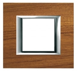 Bticino - AXOLUTE - AFDEKPL TEAK 2 MODULES - HA4802LTK
