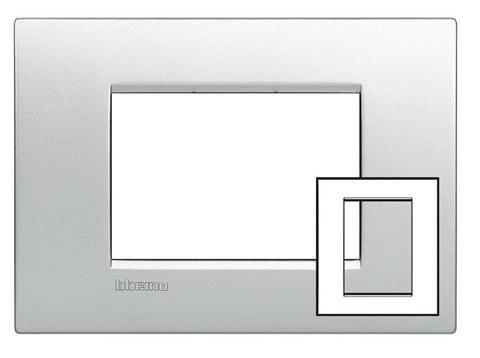 Bticino - LL-Afdekpl. Air 3+3mod Tech - LNC4826TE