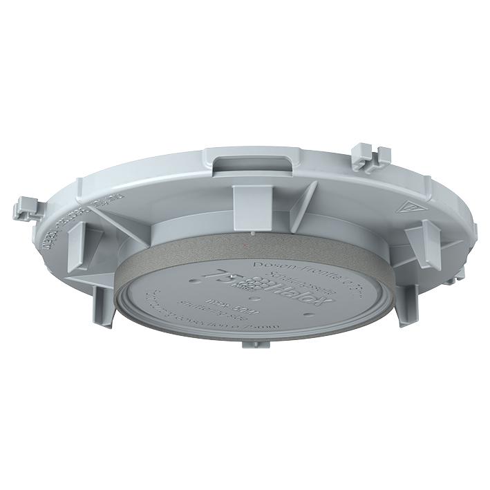 Helia - Inbouwbehuizing, HaloX® 100 frontdeel voor zichtbeton plafonddoorvoer Ø 75 mm - 1281-62