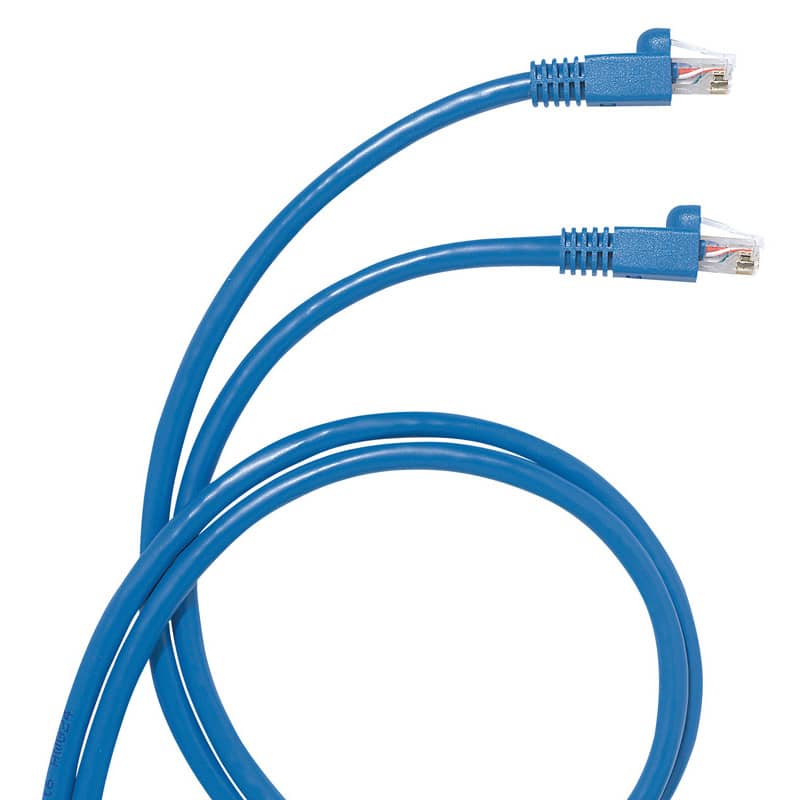 Legrand - Aansluitsnoer RJ45/RJ45 Cat. 6 U/UTP blauw LSOH 15 m - 051511