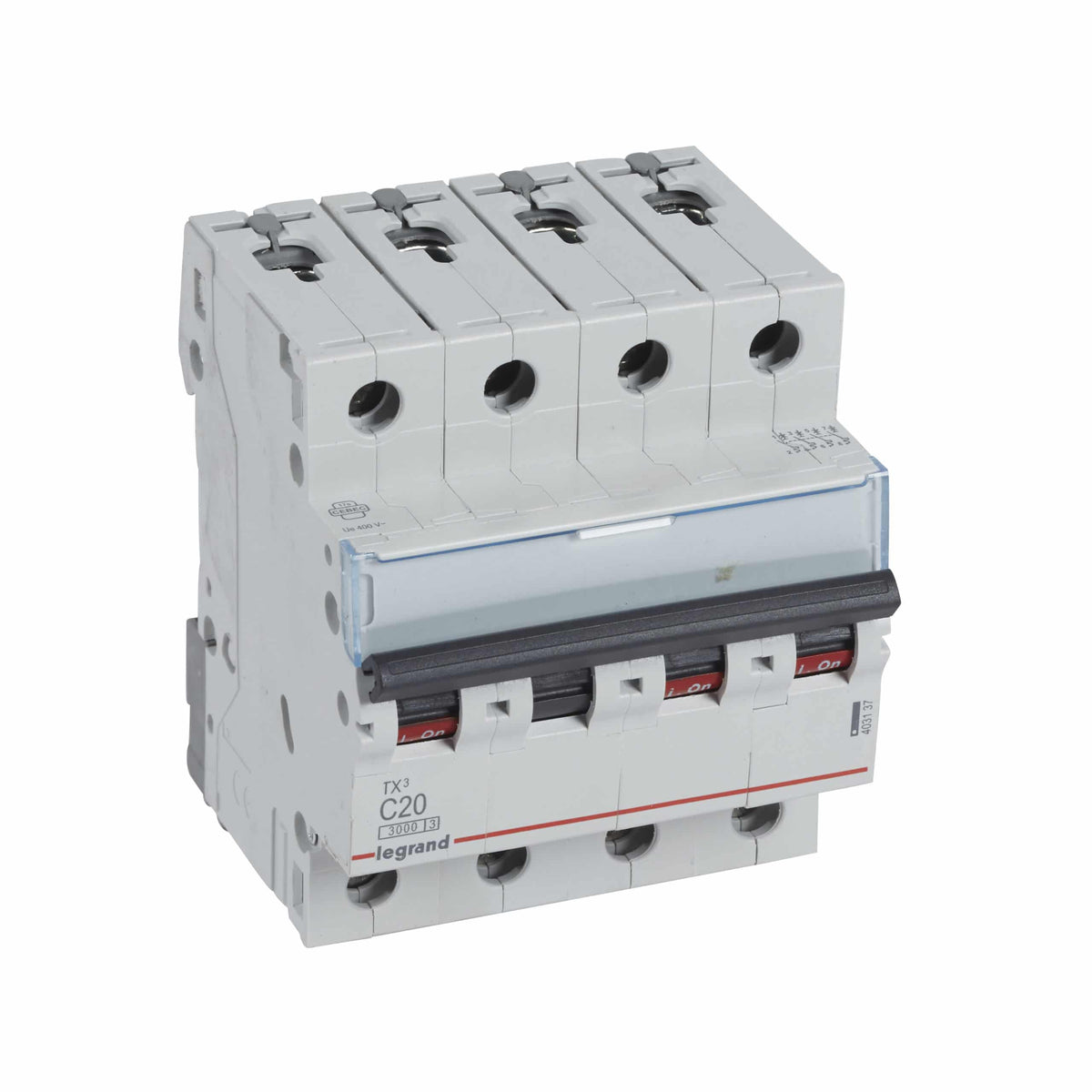 Legrand - Automaat TX³ 3000A 4P C20 400V - 4 modules - 403137