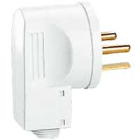 Legrand - Contactstop + kabelklem 2P+A 20A 400V ivoorkleur. kunststof - 055152