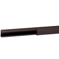 Legrand - DLP lijst 20 x 12,5 mm - bruin lengte 2,1 meter - met deksel - 649326