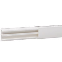 Legrand - DLP lijst 32 x 12,5 mm - wit lengte 2,1 m - met scheiding - 649314