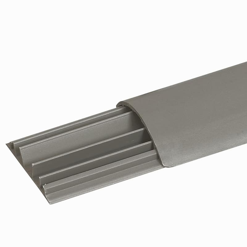 Legrand - DLP vloerlijst 50 x 12 mm grijs - 2 m - 2 compartimenten - 030092