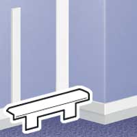 Legrand - Einddeksel voor DLP bovenplint 60 x 16 mm - wit RAL 9003 - 030290