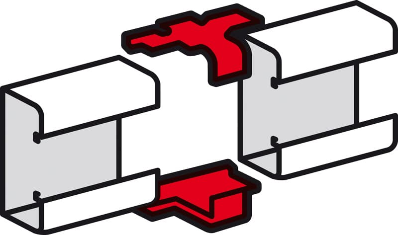 Legrand - Gootafdichting 50x80/130 DLP zwart klik in - 075780