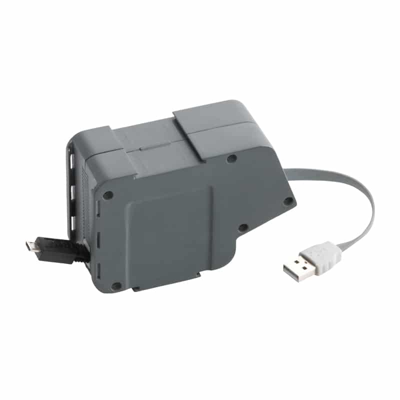 Legrand - Intrekbare micro USB module intrekbaar snoer 1.35m - 054067
