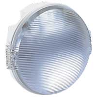 Legrand - Koro wandlicht rond 100W wit klasse II -IP 54 - IK 08- E27 - 062425