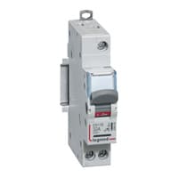 Legrand - Lastschakelaar DX³ 1P 32A met verklikker - 1 module - 406406