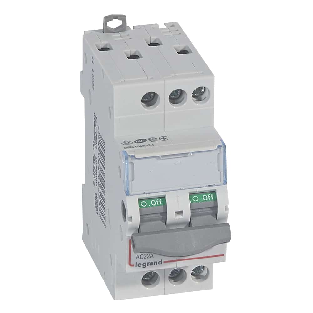 Legrand - Lastschakelaar DX³ 3P 20A 3 modules - 406457