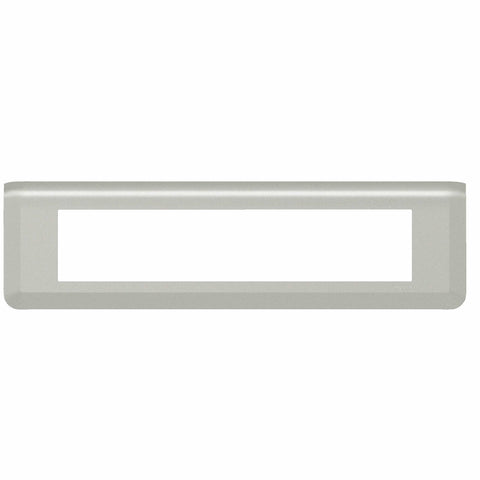 Legrand - Mosaic afdekpl. 10 mod alu horizontaal - 079310L