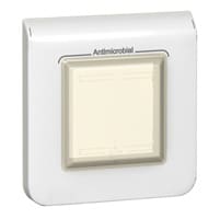 Legrand - Mosaic afdekpl. 2 mod. desinf. wit - 078880