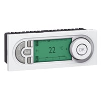 Legrand - Mosaic programm. thermostaat 250V 5 mod. Wit - 076721