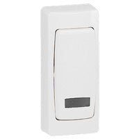 Legrand - Oteo compact wissel + verkl. 10 A - 250 V - volledig mech. - 086087