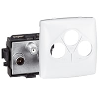 Legrand - Oteo contactdoos TV/FM/SAT Samenstelbaar mechanisme - 086142