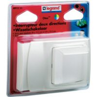 Legrand - Oteo wisselschakelaar winkelverk. - mech.+DLP kader - 491352