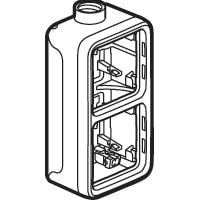 Legrand - Plexo opbouwdoos tweevoudig verticaal 1 ingang M20 - 069666