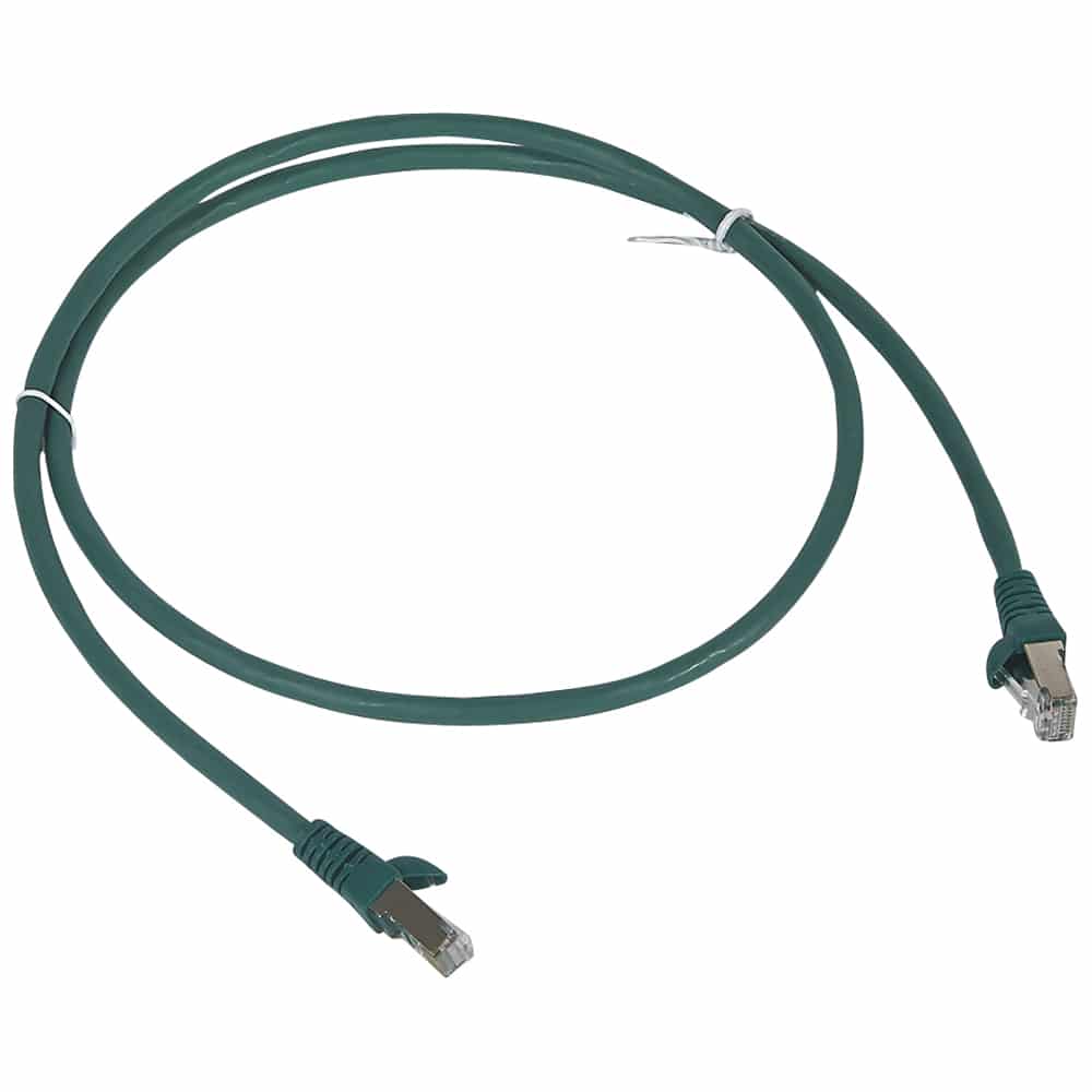 Legrand - Snoer Cat 6A S/FTP groen 2 m - 051867