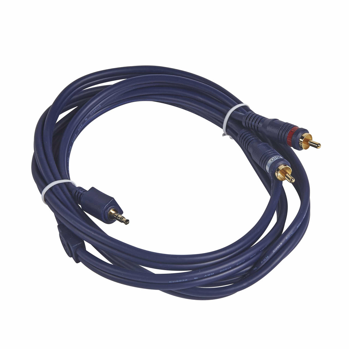 Legrand - Snoer audio jack 3.5 mm man /(2)RCA man 2 meters - 039869