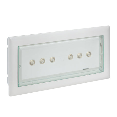 Legrand - U34 LED - 250 lm - 1h- NP/P IP42 transparant standaard - 661160