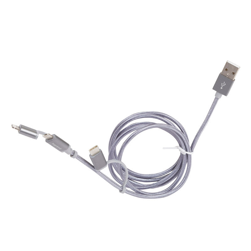 Legrand - USB-kabel type A + Micro-USB + Lightning - 50693