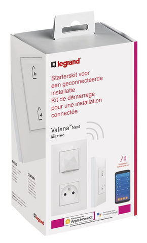 Legrand - Valena NWN - Starterskit met Gateway + stopcontact Wit - 741900