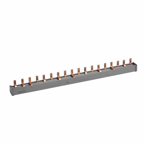 Legrand - Verbindingsrail met tanden 4p 18 modules - 16mm² - 404966