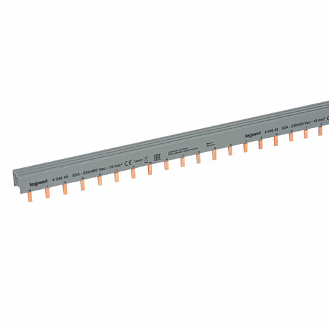 Legrand - Verbindingsrail met tanden 4p 56 modules - 16mm² - 404945