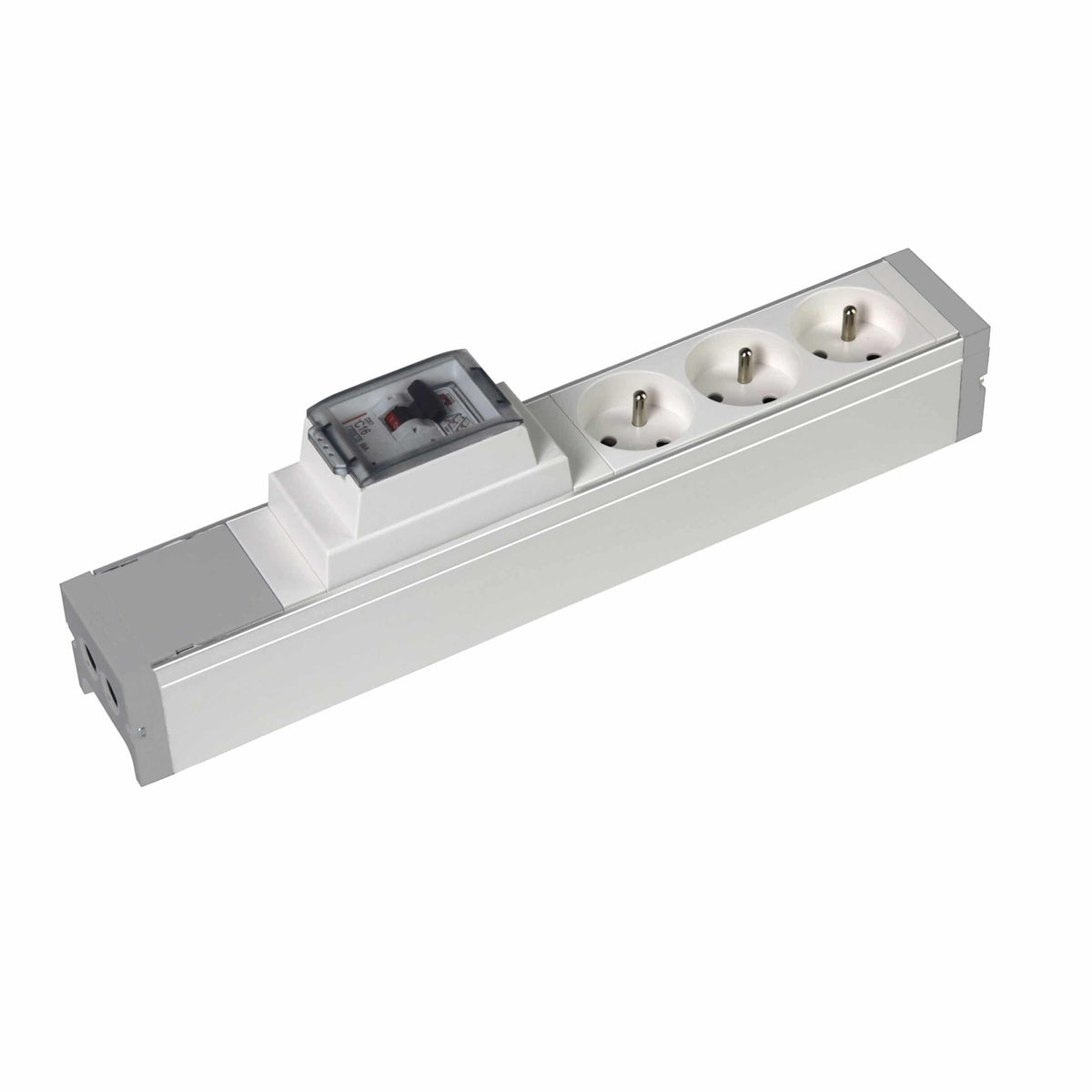 Legrand - Voedingsblok alu - 3x 2P+A + diff. F+N 30mA - te bekabelen - 073413