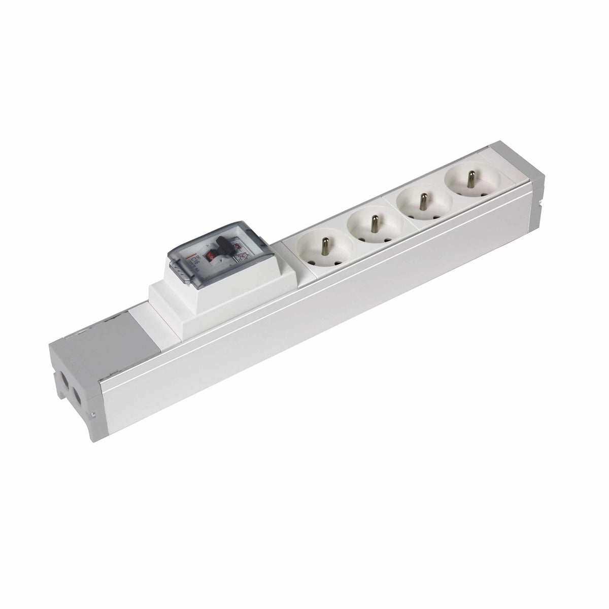 Legrand - Voedingsblok alu - 4x 2P+A + diff. F+N 30mA - te bekabelen - 073409