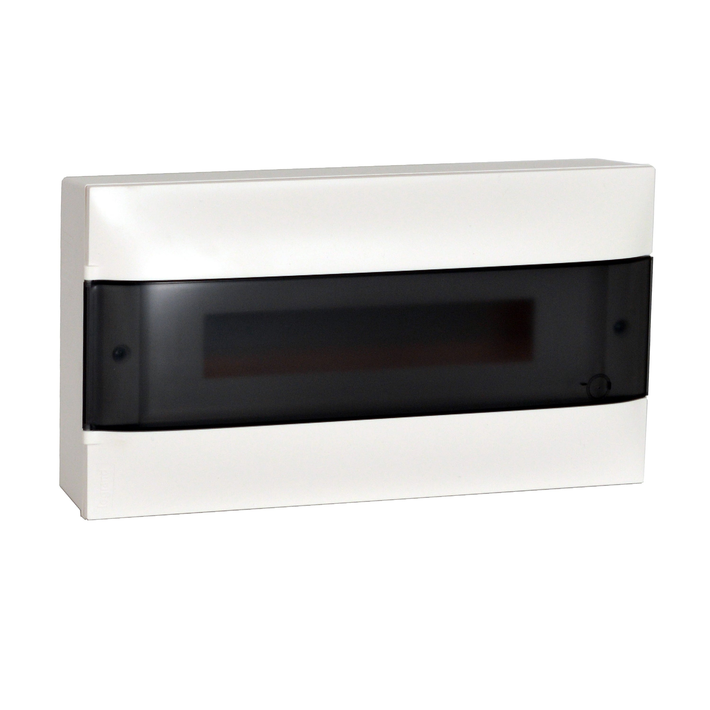 Legrand - Wandkast opbouw 1 rij-18 mod. doorzichtige deur - Practibox - 137536