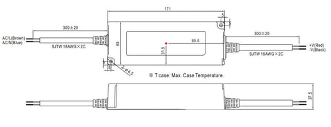 Mean Well - LED Voeding 48V 90W - NPF-90-48