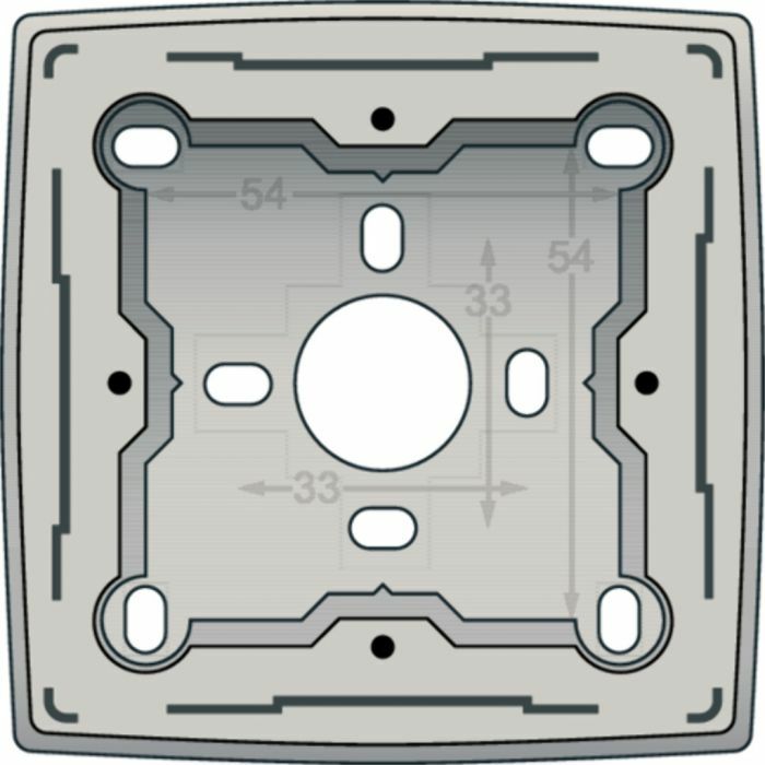 Niko - Opbouwdoos L.Grey - 102-77100