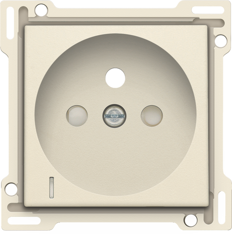 Niko - centraalplaat stopcontact Spanningsaand. - 100-66607