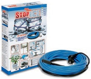 RAYTECH - Stop Ice kit verwarmingskabel + thermostaat + stekker 10m - STOPICE1012