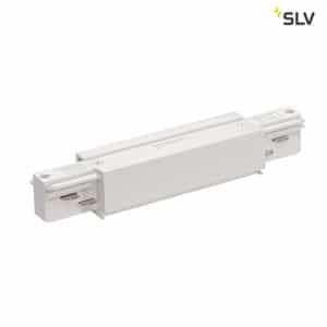 SLV LIGHTING - HV 3 Circuit Track - Eutrac Longitudinal Connector - Wit - 1001517