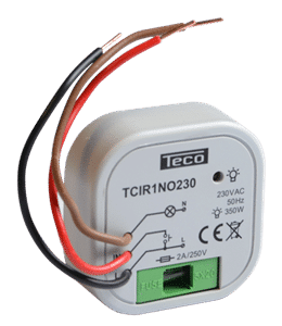 TECO - Afstandschakelaar Teco 1no 230V voor inbouw - TCIR1NO230