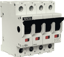 TECO - HOOFDSCHAKELAAR F&G 1P 16A - IS161
