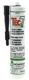 Tec 7 - Alles afdichten, lijmen en monteren tec7 zwart - patroon 310ml - 535106