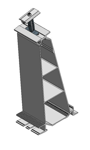 VAN DER VALK - Alu achter voet ValkPro+ P10° midden - 724670