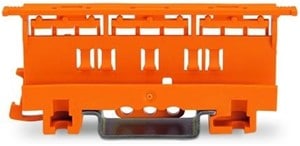 Wago - Bevestigingsadapter/Support de fixation serie/série 221 (4mm²), oranje/orange - 221-500