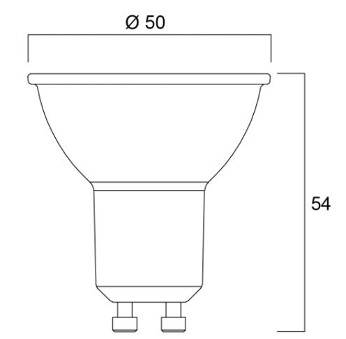 sylvania - RefLED ES50 V6 610LM 830 36 SL - 29183