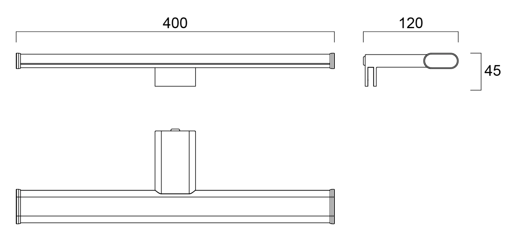 sylvania - Sylmirror Slim LED 8W 3000K Chroom - 43241