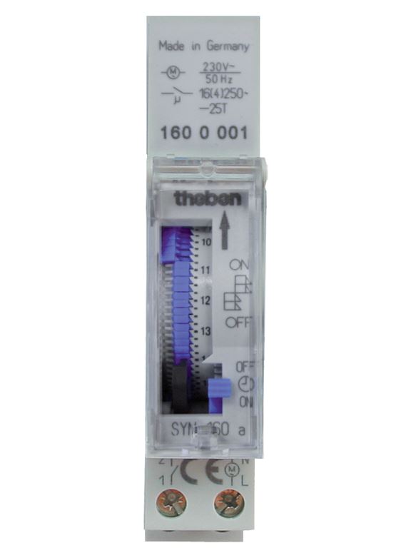 tempolec - SYN 160 a schakelklok 24u zonder gangreserve - SYN160A